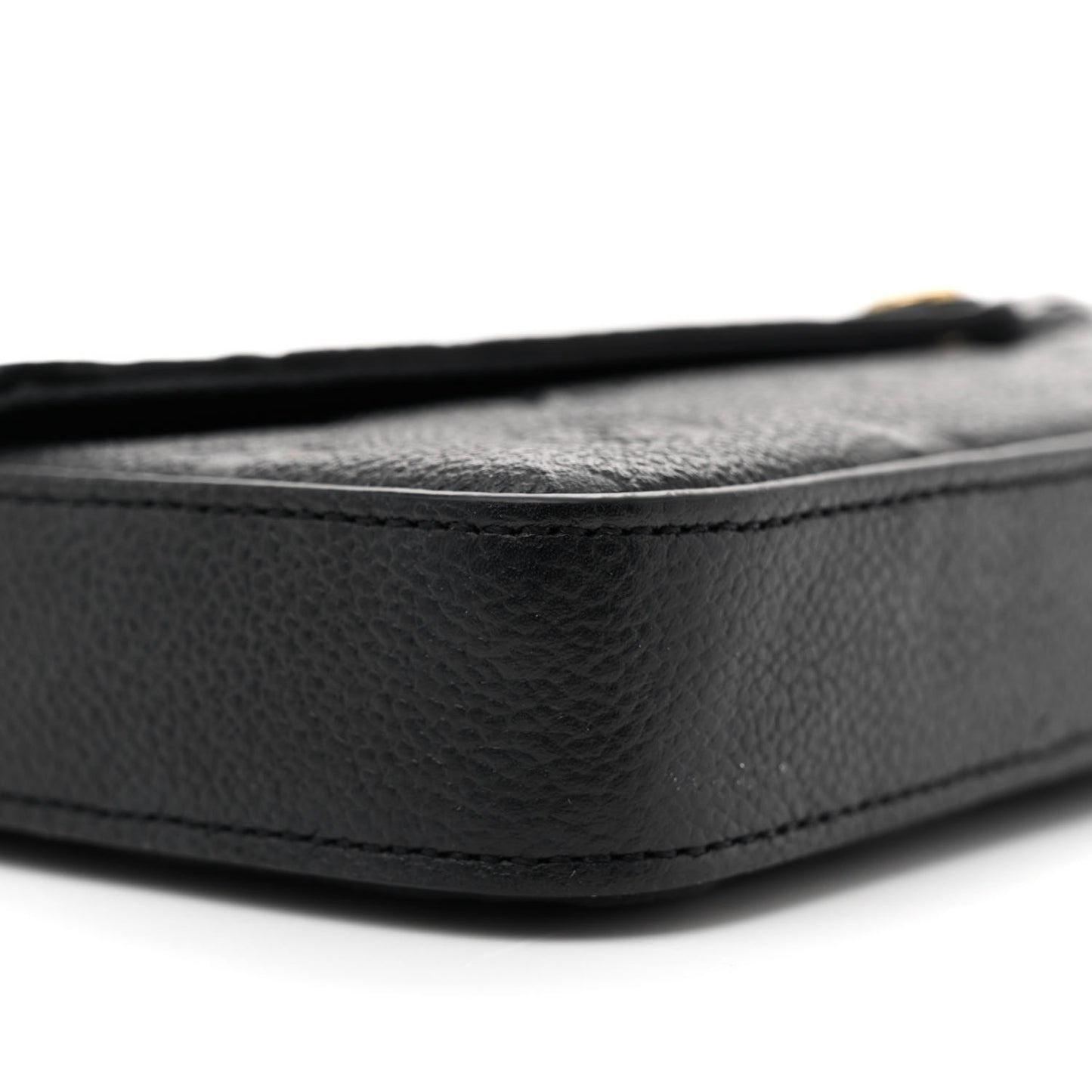 Empreinte Pochette Felicie Chain Wallet Black