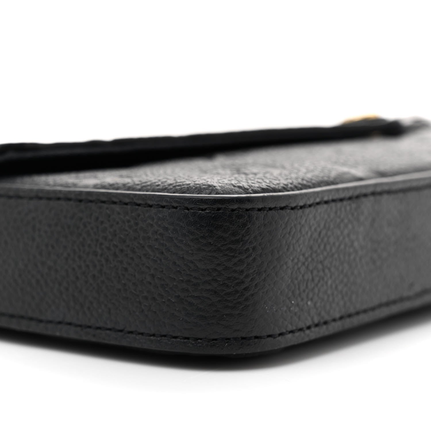 Louis Vuitton Empreinte Pochette Felicie Chain Wallet Black 10 of 13