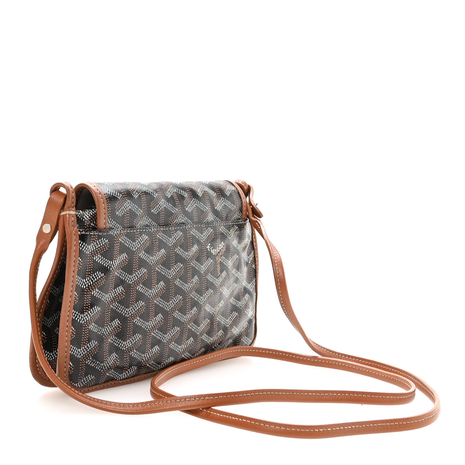 Goyard Goyardine Plumet Wallet Clutch Black Gold 2 of 9