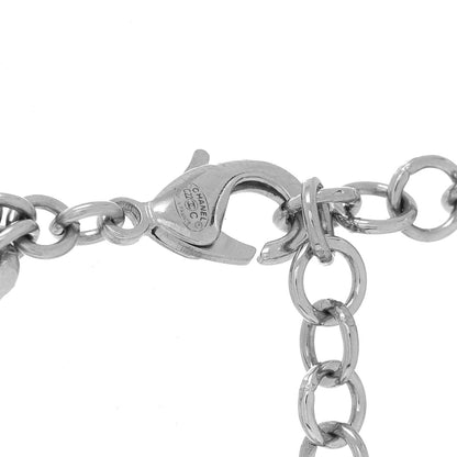 Chanel Chain Crystal CC Body Chain Necklace Silver 4 of 5