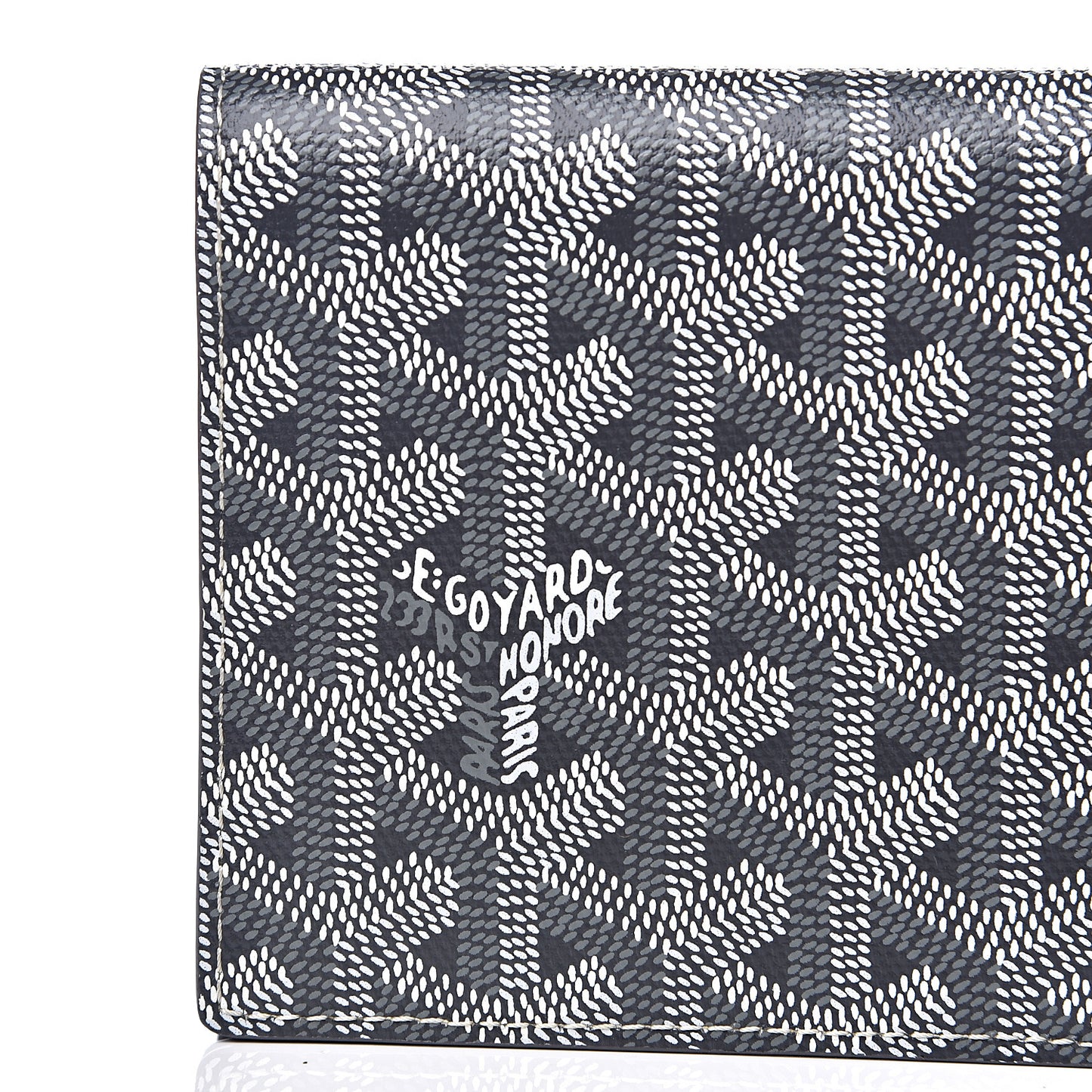Goyardine Richelieu Wallet Grey