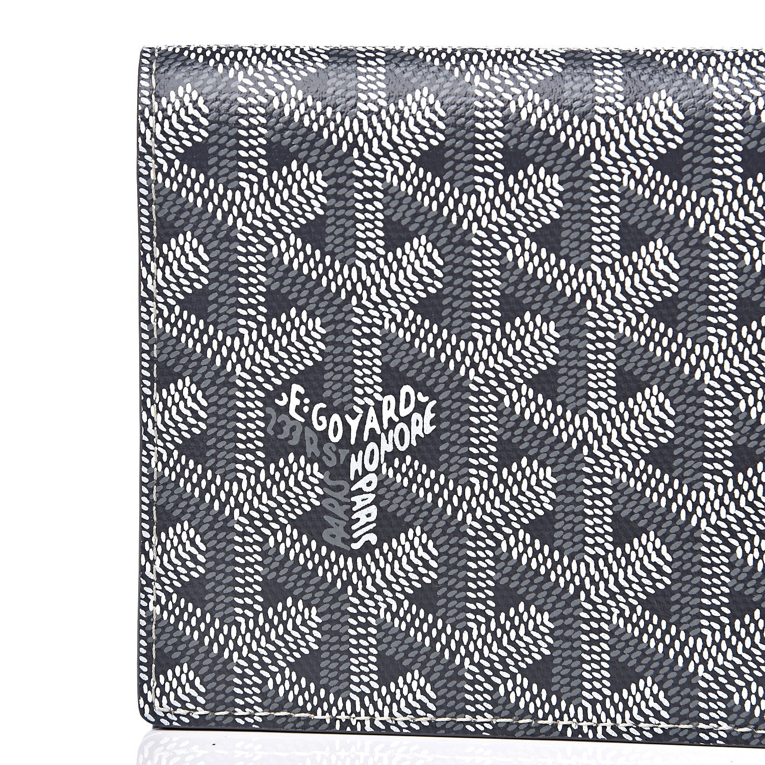 Goyard Goyardine Richelieu Wallet Grey 6 of 7