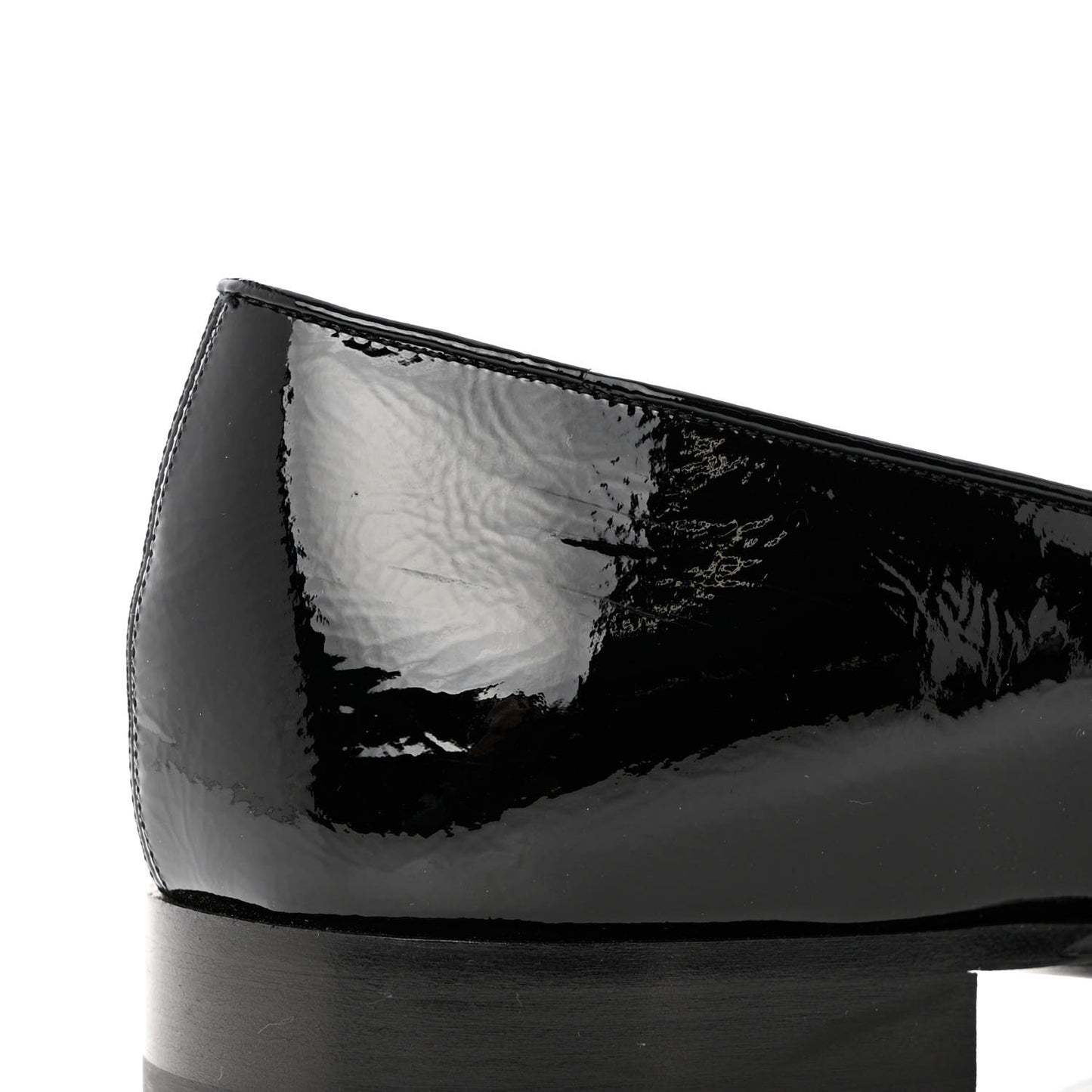 Patent Monogram Mens Club Loafers 11 Anthracite