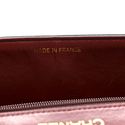 Chanel Lambskin Quilted Medium Double Flap Black 7 of 16