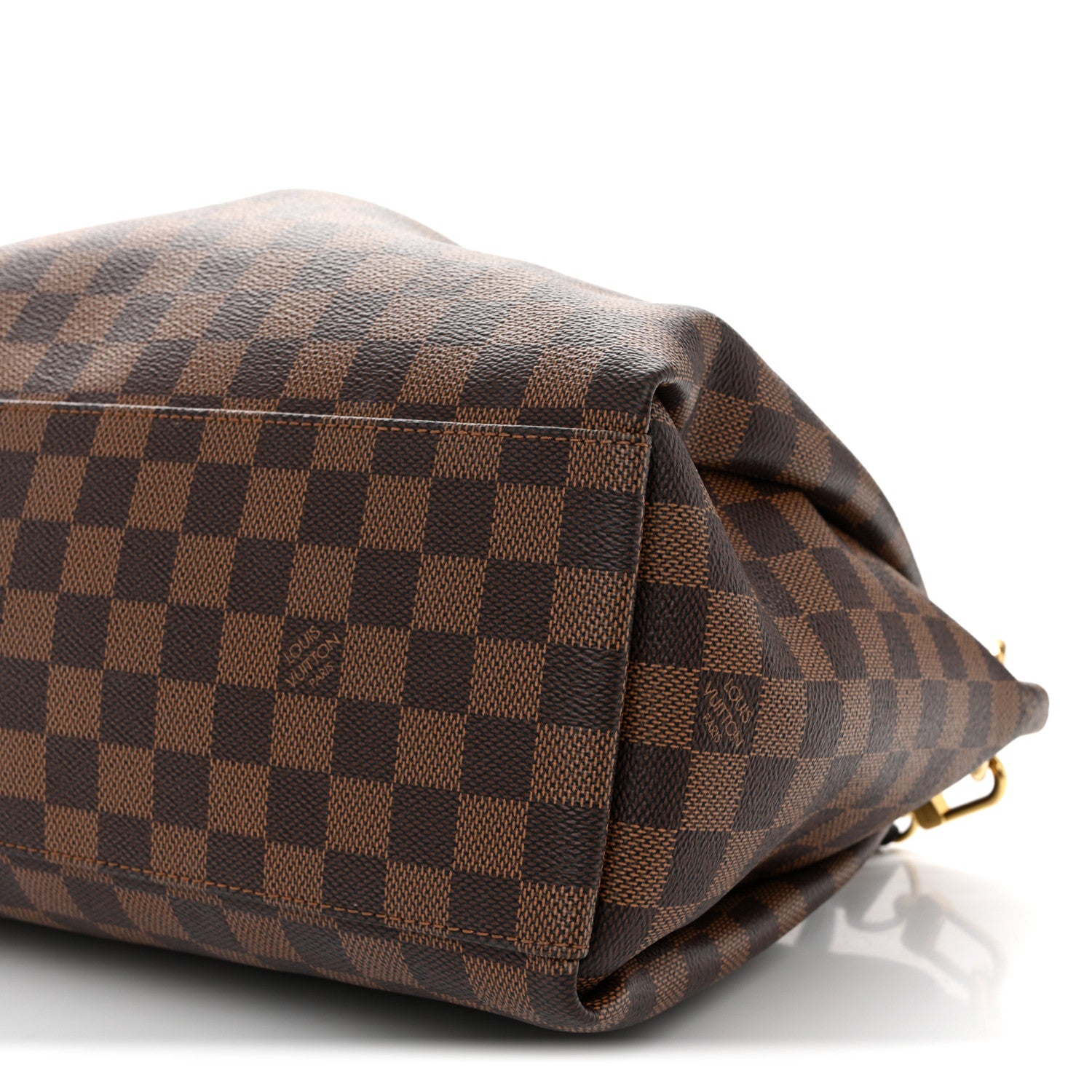 Louis Vuitton Damier Ebene Odeon Tote MM Black 9 of 10