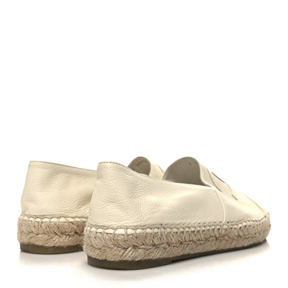 Chanel Lambskin CC Espadrilles 39 White 4 of 9