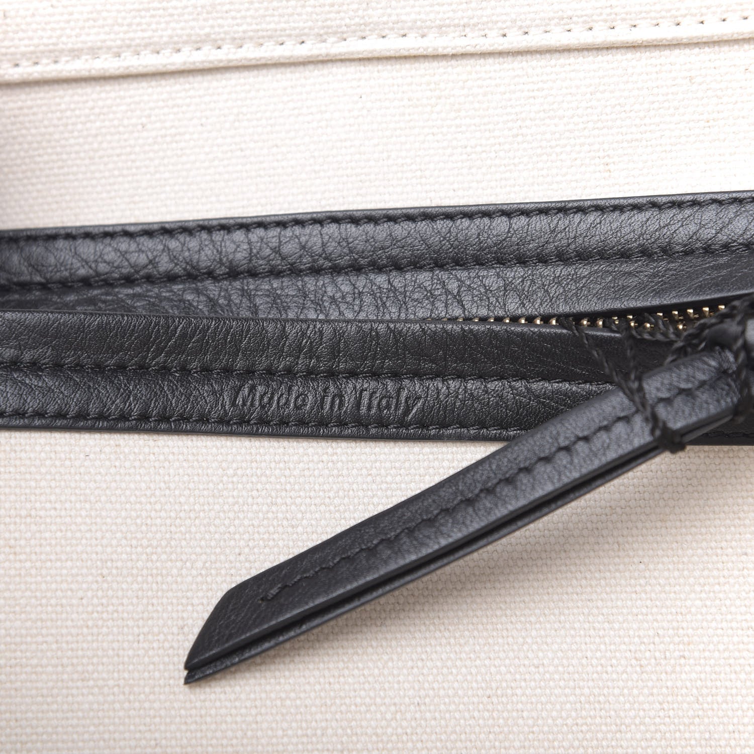 Celine Cotton Canvas Medium Phantom Luggage White 6 of 11