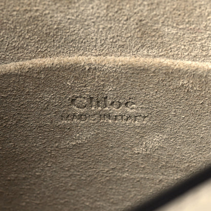Chloe Calfskin Suede Small Nile Bracelet Bag Off White 6 of 11