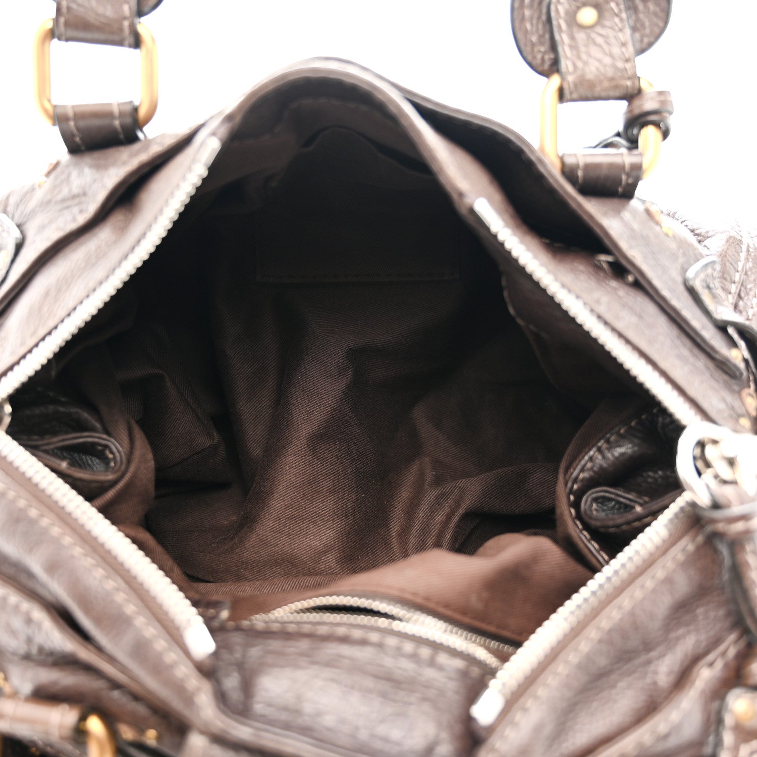 Chloe Calfskin Medium Paddington Satchel Chocolate 5 of 11