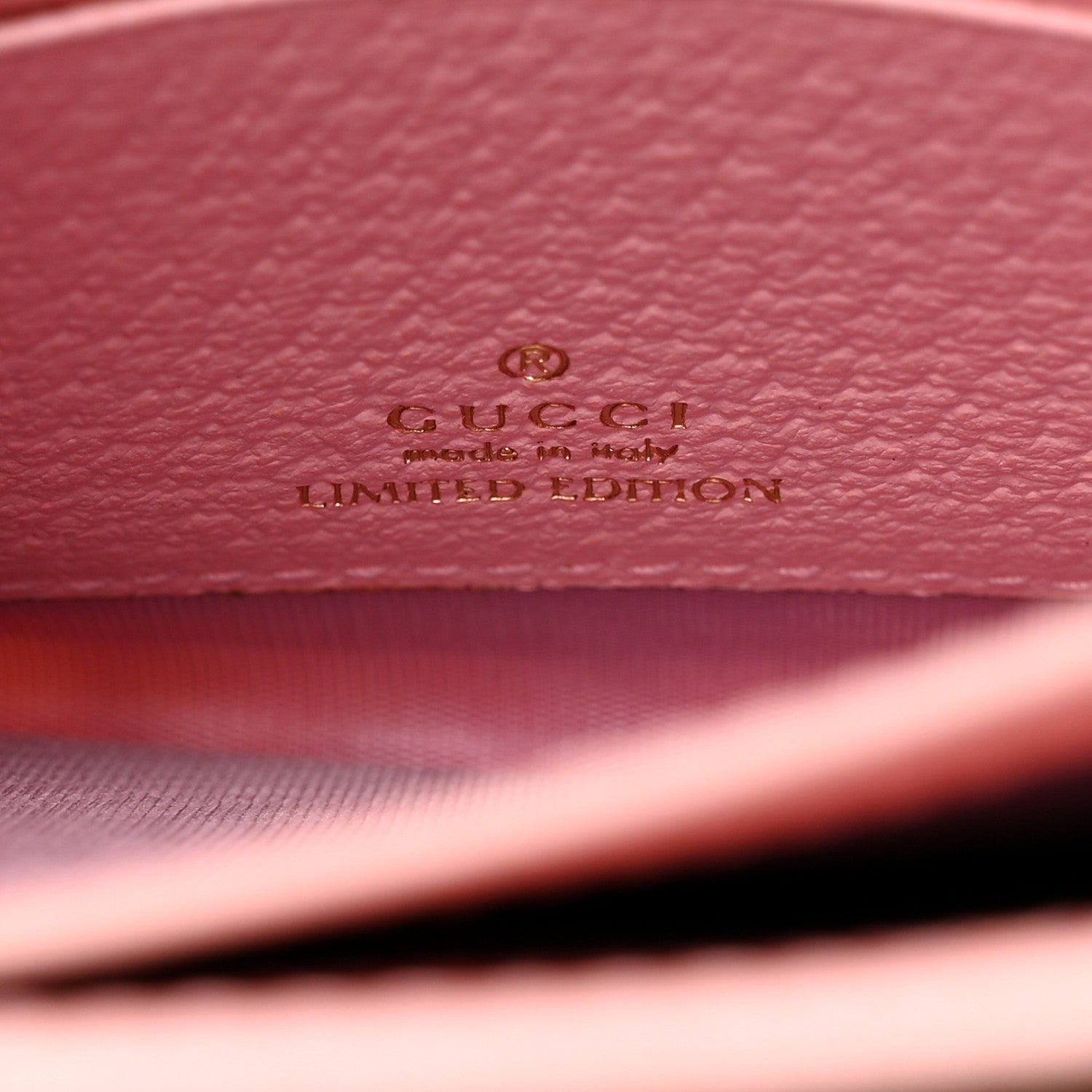 Gucci Canvas Flora Compact Wallet Pink 6 of 7