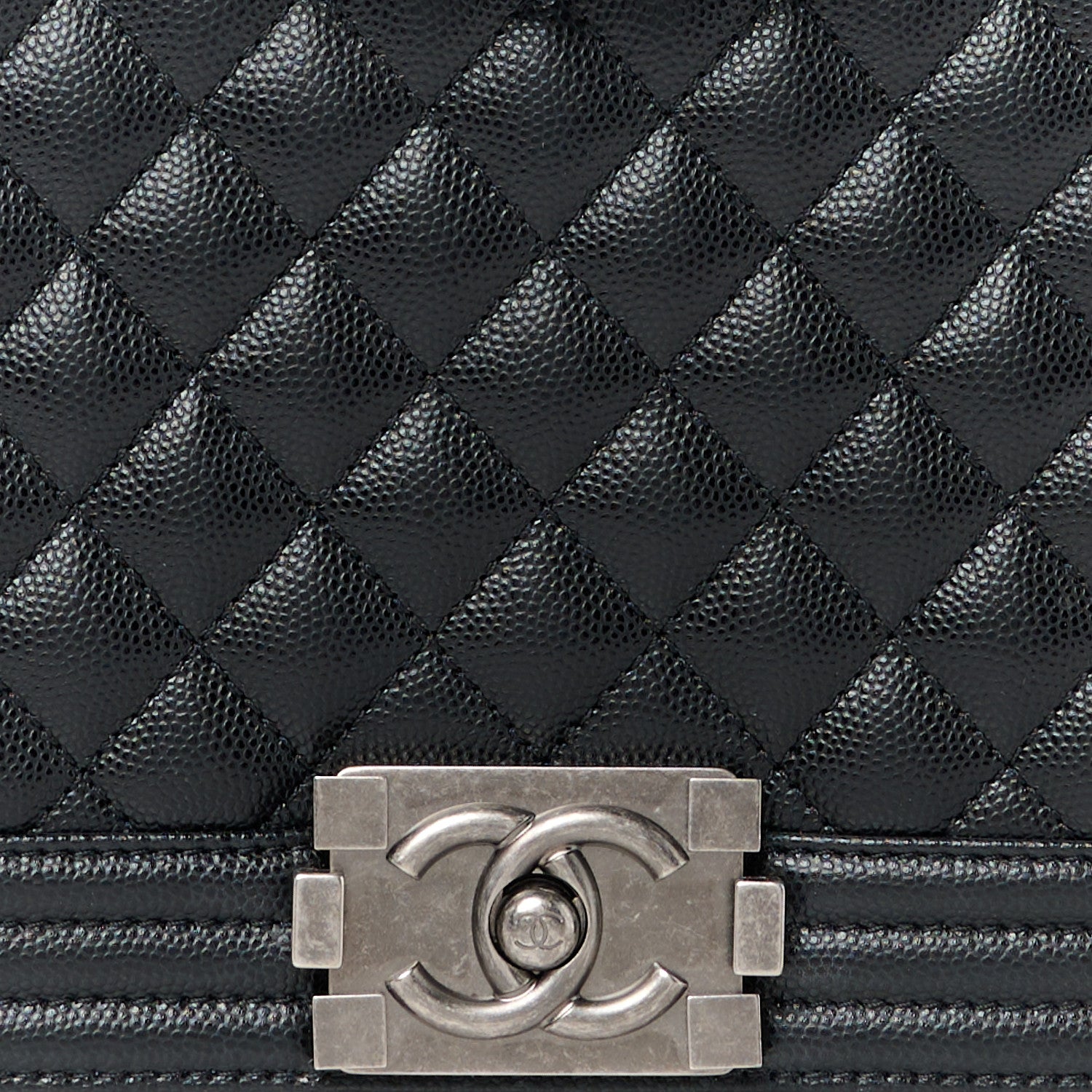 Chanel Caviar Quilted New Medium Boy Flap Black 8 of 11