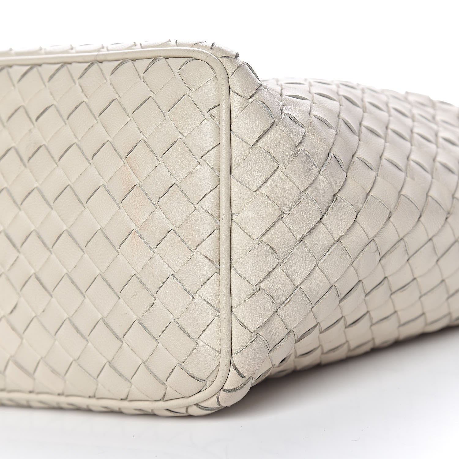 Bottega Veneta Nappa Intrecciato Small Shoulder Bag White 12 of 15