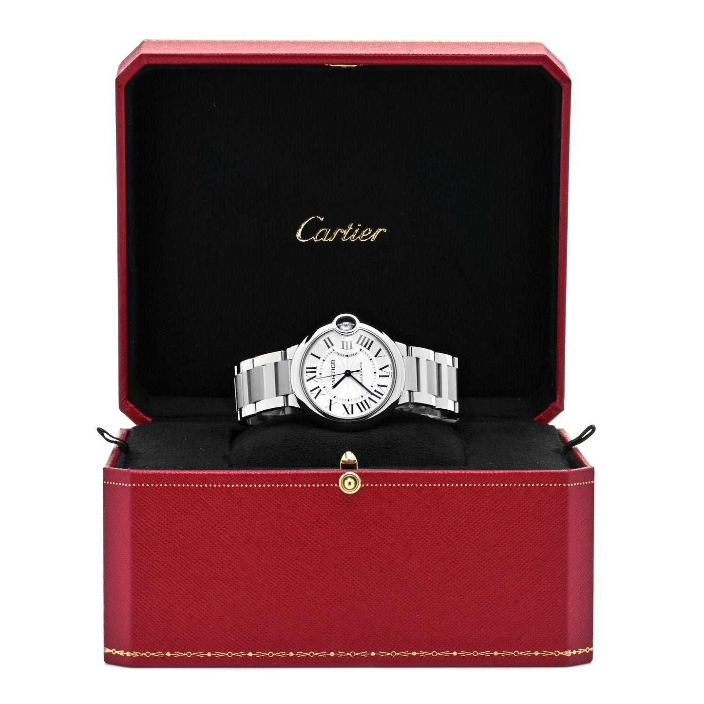 Stainless Steel 36mm Ballon Bleu De Cartier Automatic Watch