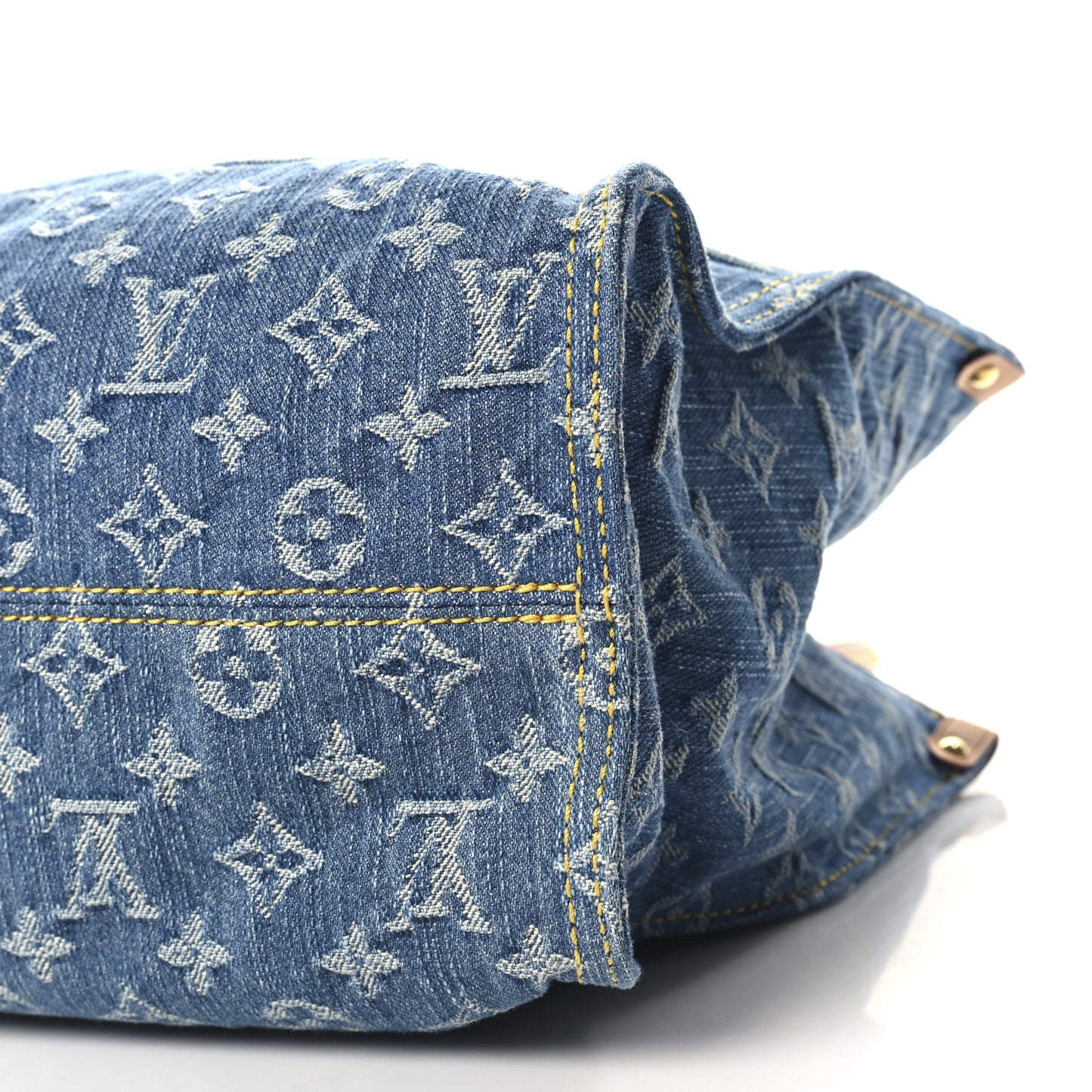Monogram Denim Onthego MM Blue