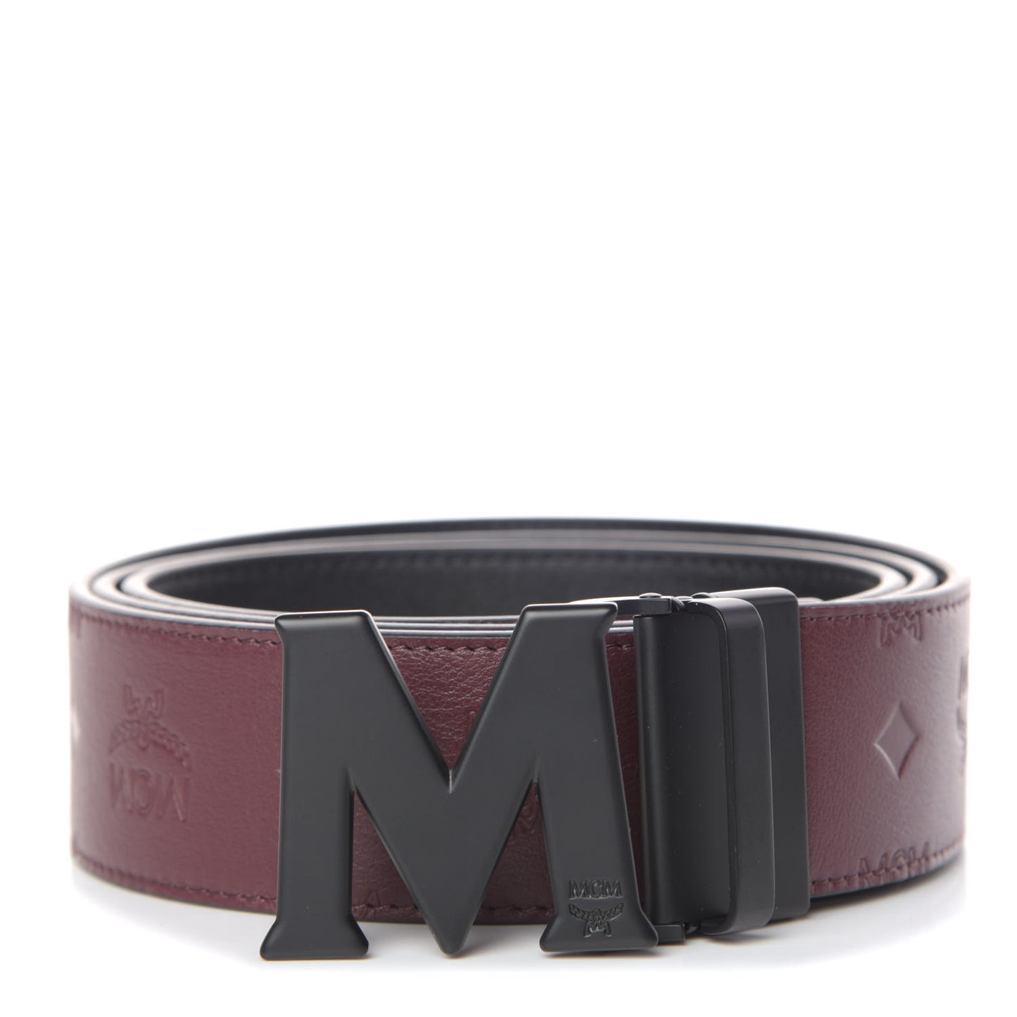 Visetos Reversible M-Buckle Belt Bag Rustic Brown