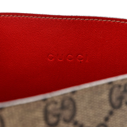 Gucci GG Supreme Monogram Large Reversible Tote Beige Red 7 of 16