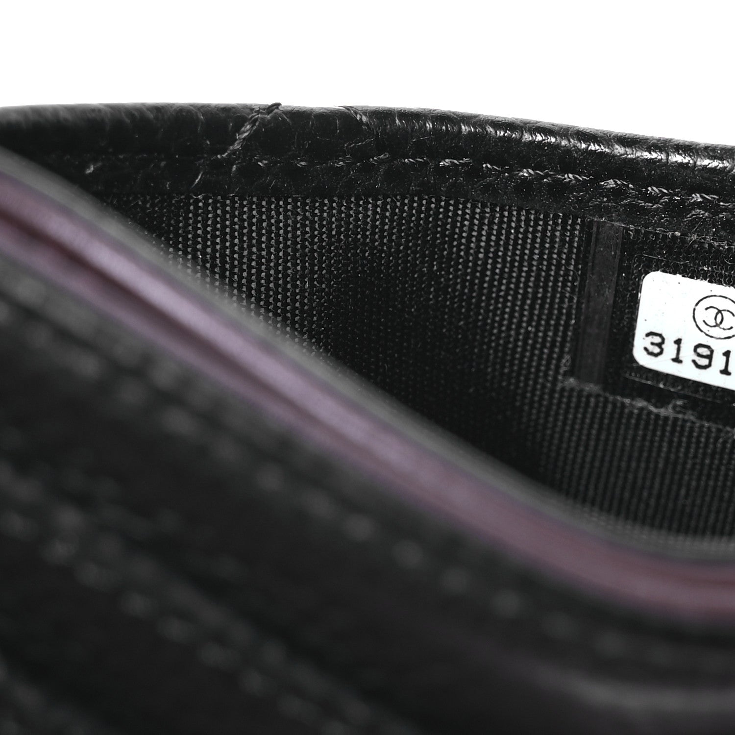 Chanel Caviar Quilted Card Holder Black 8 of 8