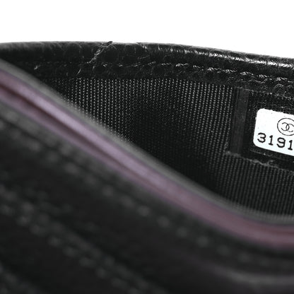 Chanel Caviar Quilted Card Holder Black 8 of 8