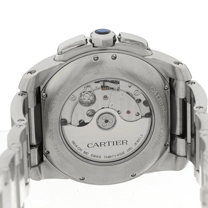 Cartier Stainless Steel 42mm Calibre de Cartier Chronograph Automatic Watch 4 of 4