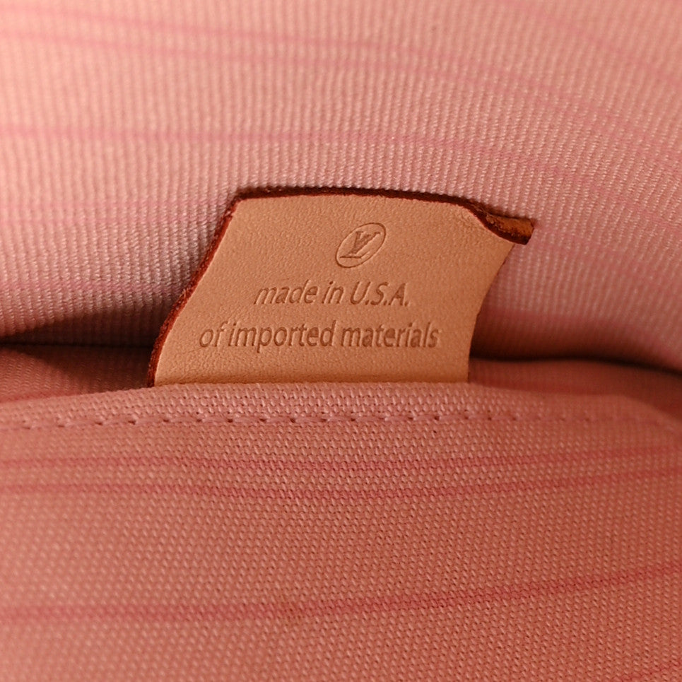 Damier Azur Neverfull MM GM Pochette Rose Ballerine