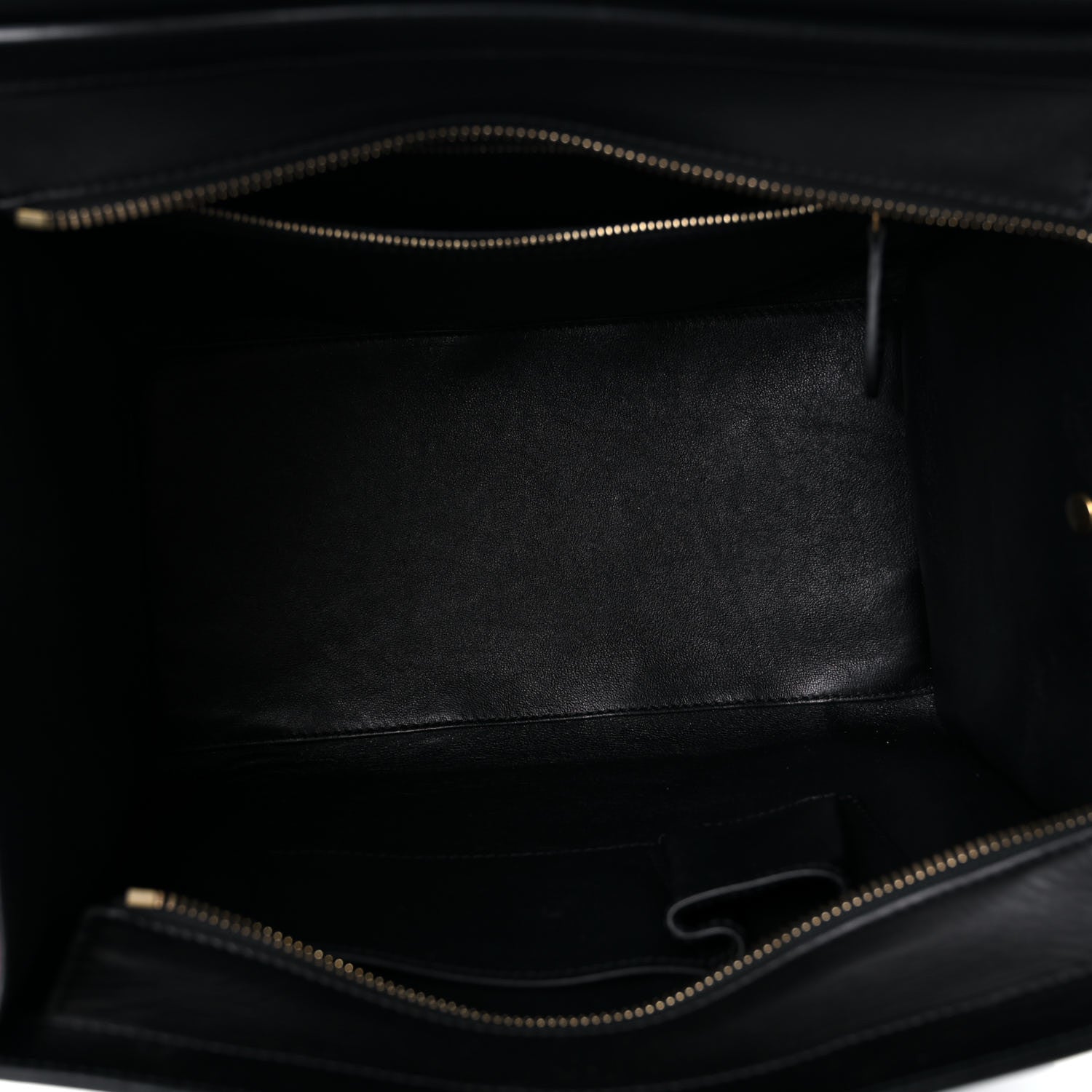 Celine Pony Hair Mini Tri-Color Luggage Glacier Red Black 4 of 14