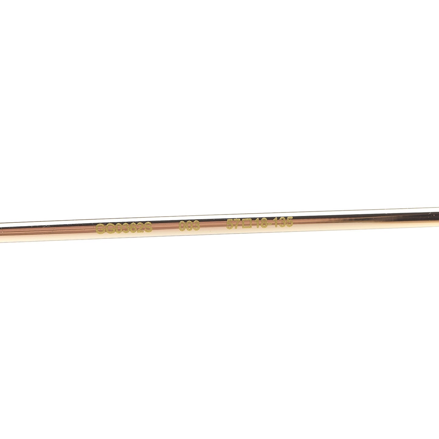 Oversized Round GG0362S Sunglasses Gold