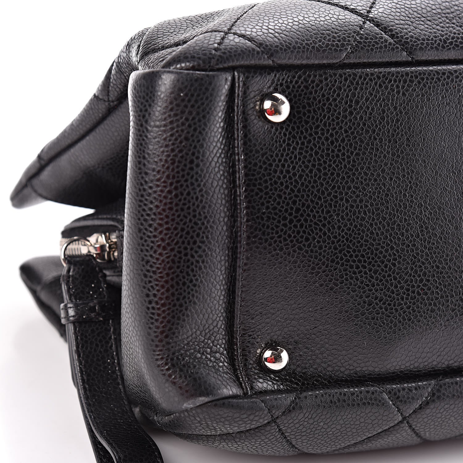 Chanel Caviar Quilted CC Timeless Tote Black 8 of 15