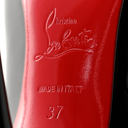 Christian Louboutin Patent So Kate 120 Pumps 37 Black 7 of 9