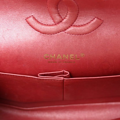 Chanel Iridescent Caviar Quilted Medium Double Flap Pink 6 of 10
