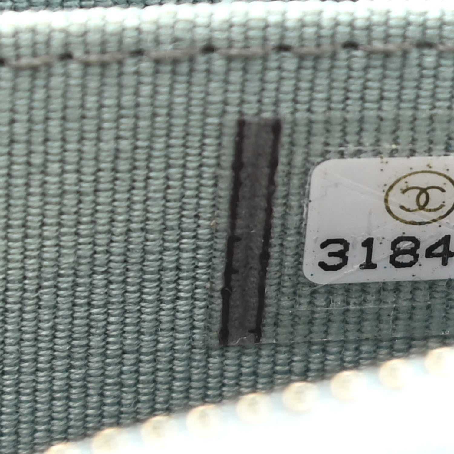 Chanel Caviar Quilted Zip Around Coin Purse Wallet Dark Green 7 of 8