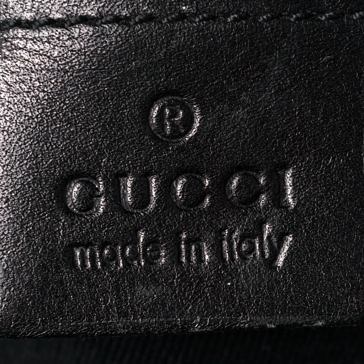 Monogram Small Bucket Tote Black
