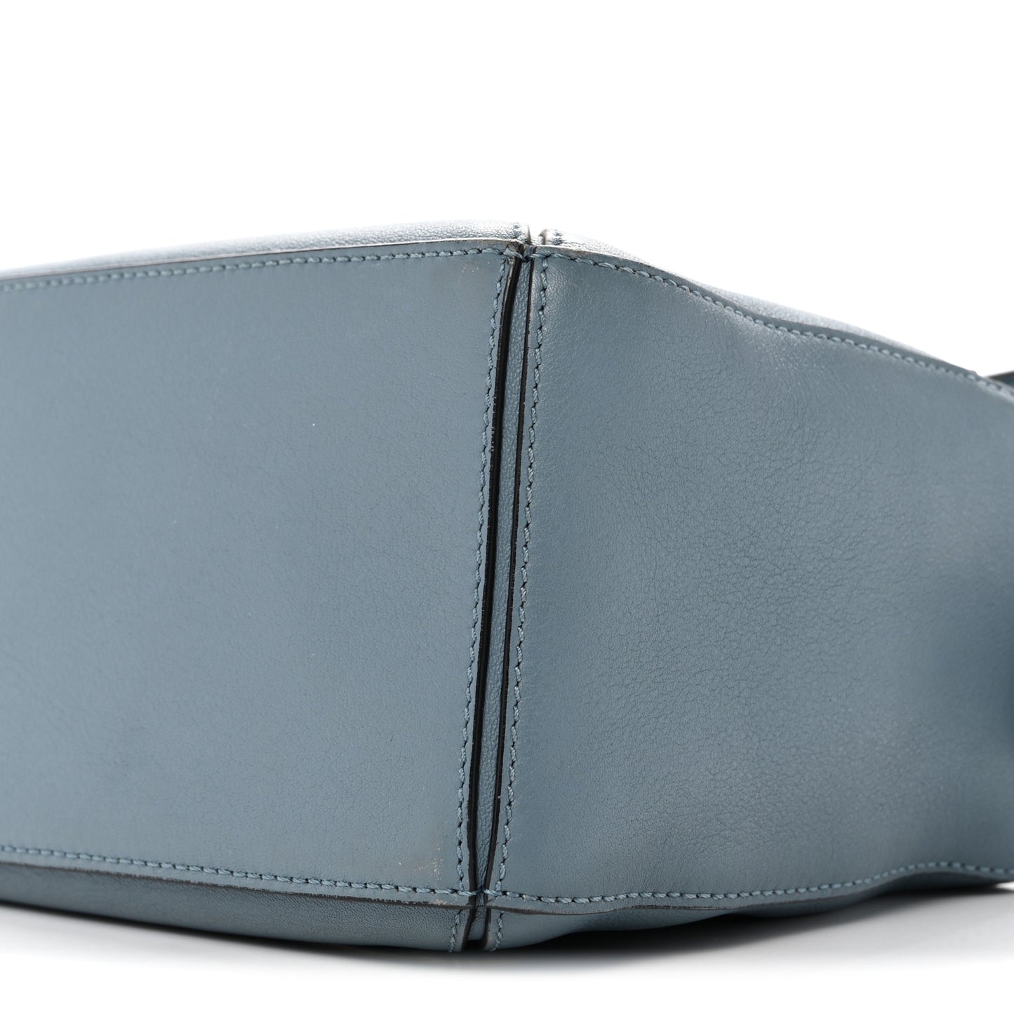 Calfskin Small Puzzle Bag Stone Blue