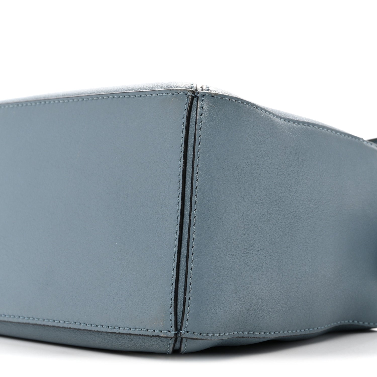 Loewe Calfskin Small Puzzle Bag Stone Blue 10 of 16