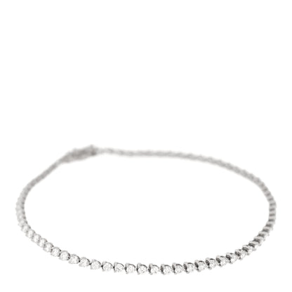 Tiffany Platinum Diamond 2.09ctw Victoria Tennis Bracelet 1 of 4