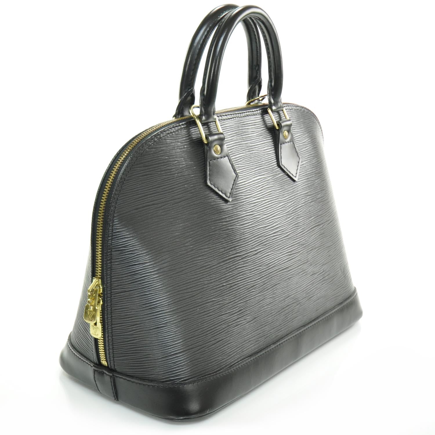Louis Vuitton Epi Alma Black 3 of 8