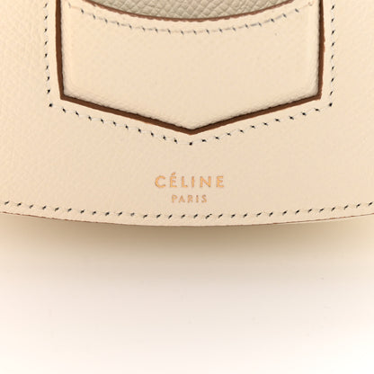 Celine Grained Calfskin Small Trotteur White 6 of 14