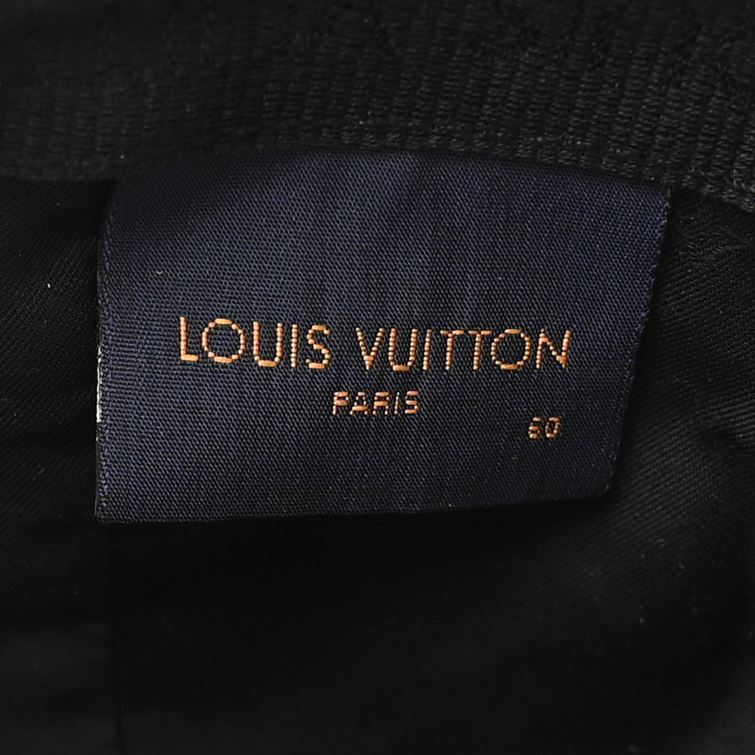 Louis Vuitton Monogram Jacquard Essential Cap 60 Black 8 of 11
