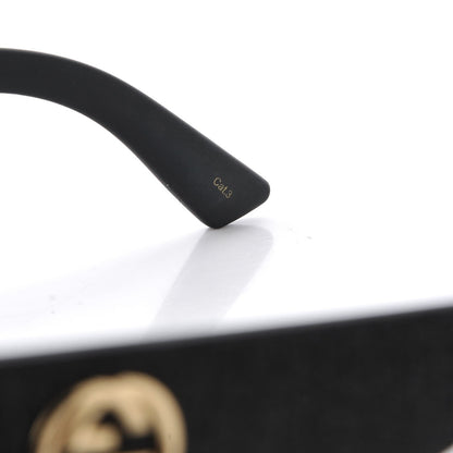 Gucci Square Frame Glitter GG0102S Sunglasses Black 7 of 7