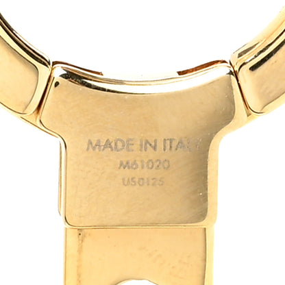 Louis Vuitton LV Tag Bag Charm Gold 4 of 4