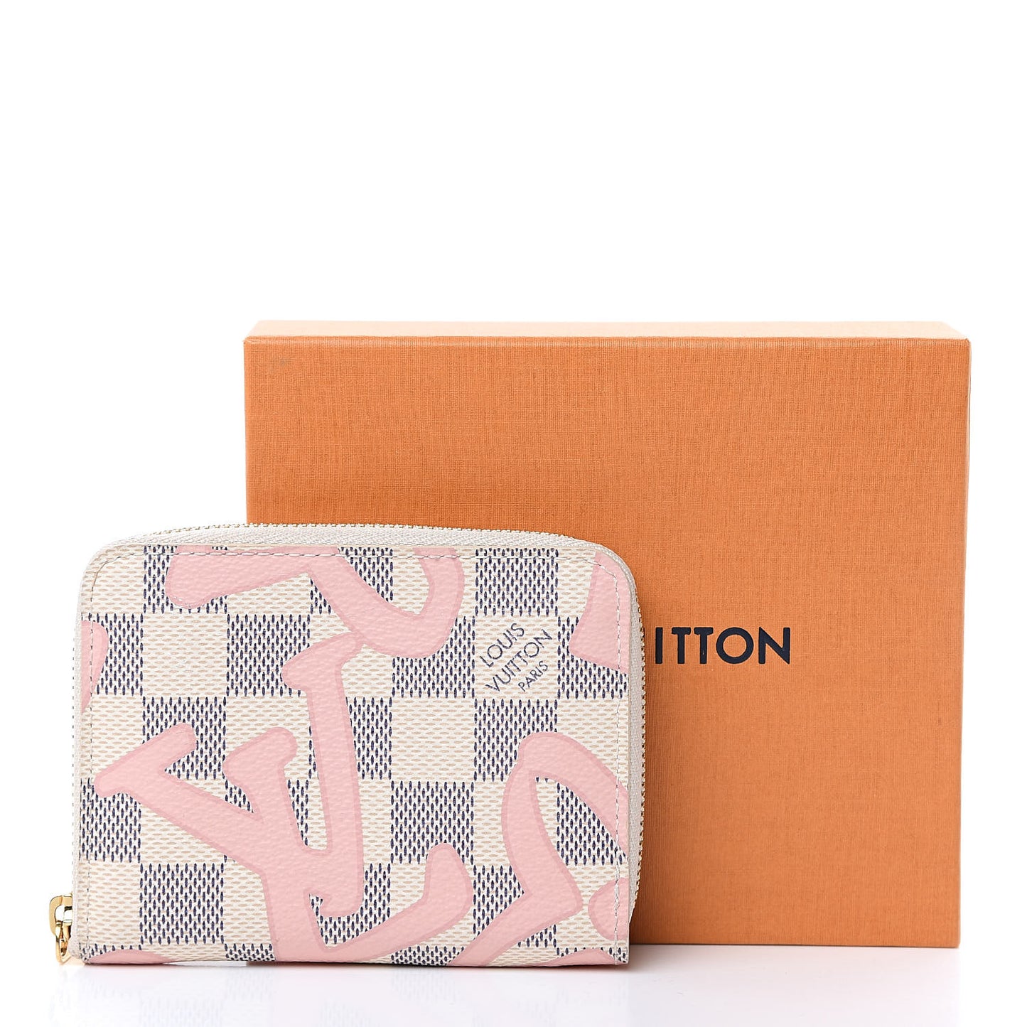 Damier Azur Tahitienne Zippy Coin Purse