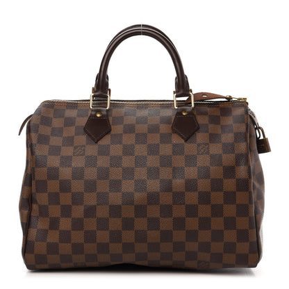 Louis Vuitton Damier Ebene Speedy 30 1 of 10