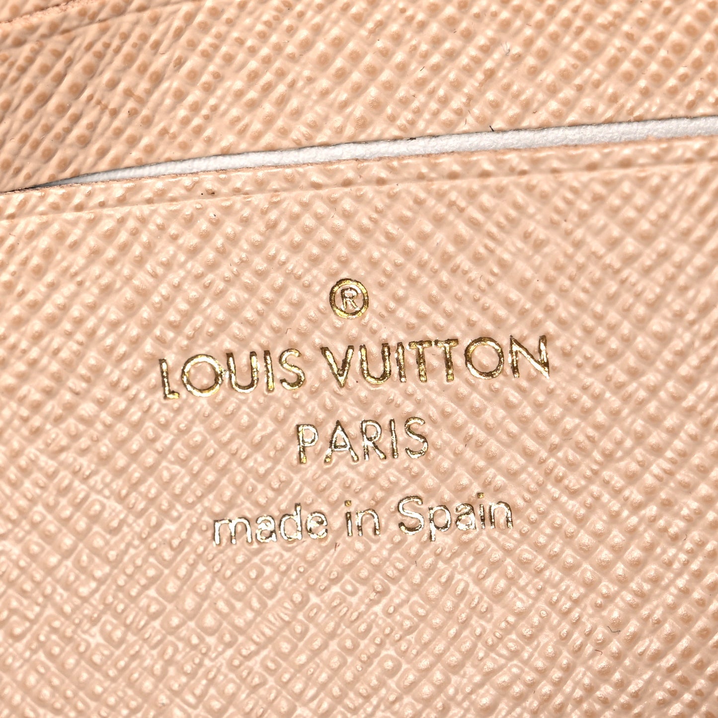 Monogram Ivy Wallet On Chain Trianon Gray