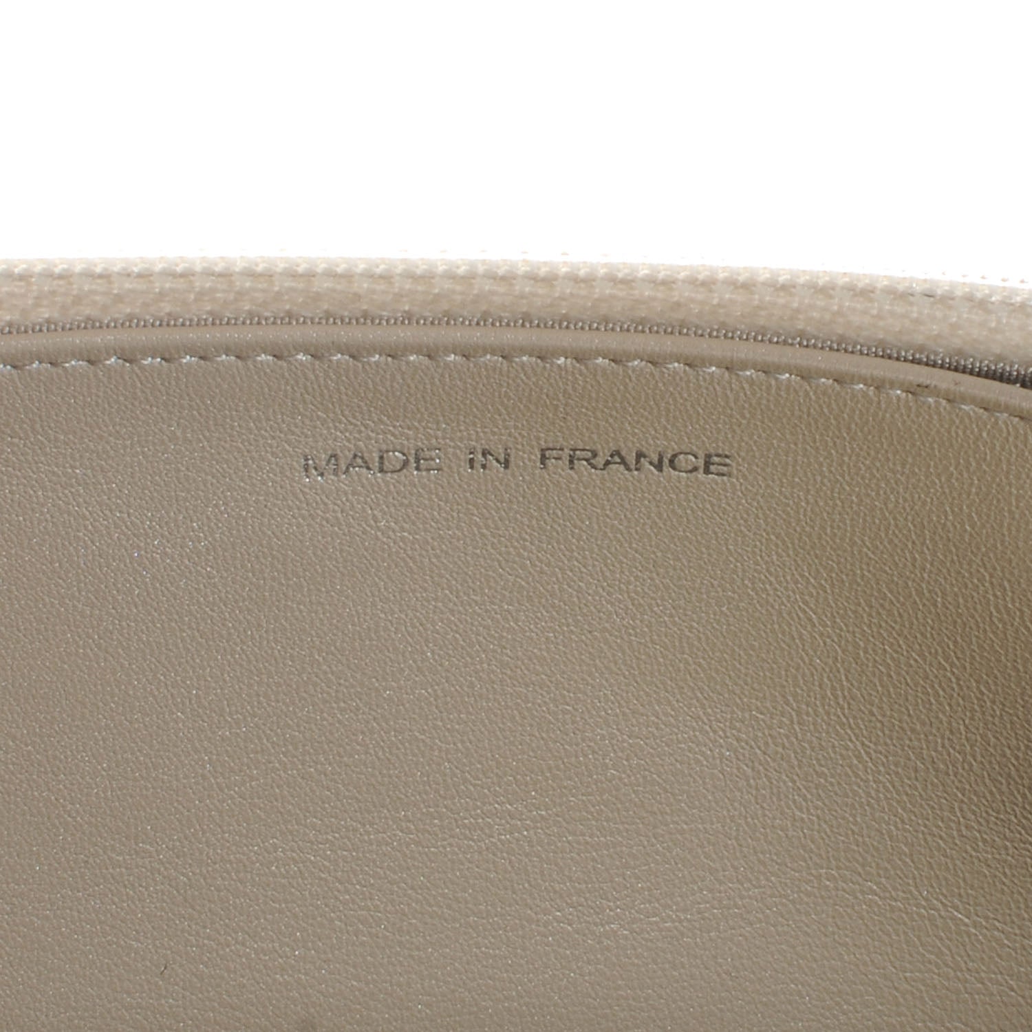 Chanel Caviar Sevruga Wallet on Chain Silver 8 of 9