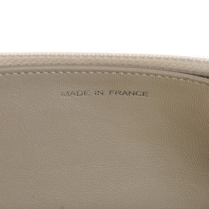 Chanel Caviar Sevruga Wallet on Chain Silver 8 of 9