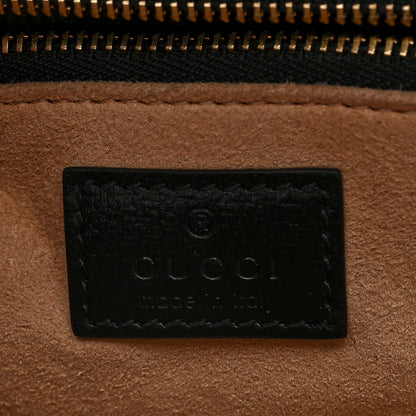 Gucci Azalea Calfskin Horsebit 1955 Shoulder Bag Black 6 of 10