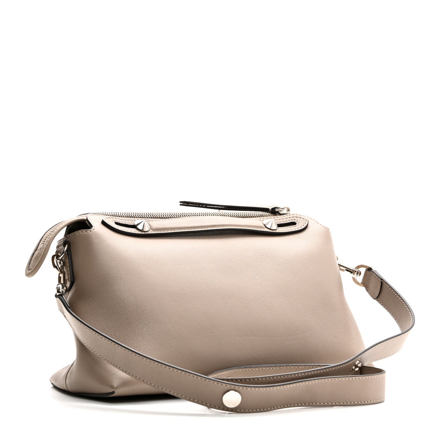 Fendi Vitello Dolce Medium By The Way Boston Bag Tortora 3 of 10