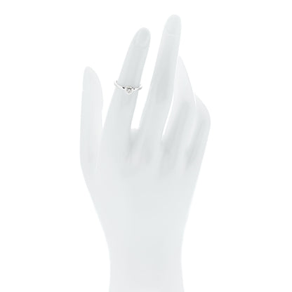 Cartier 18K White Gold Diamond D'Amour Heart Ring 47 4.25 2 of 5
