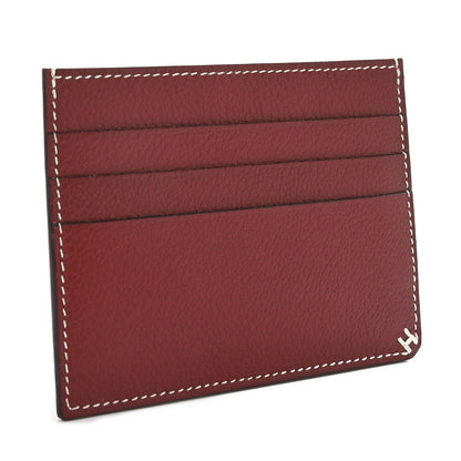 Hermes Evercolor H Sellier Card Holder Rouge H 3 of 7