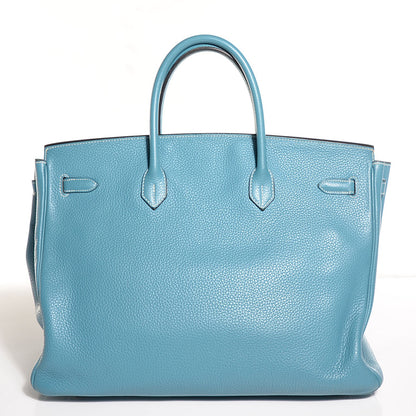 Hermes Togo Birkin 40 Blue Jean 17 of 30