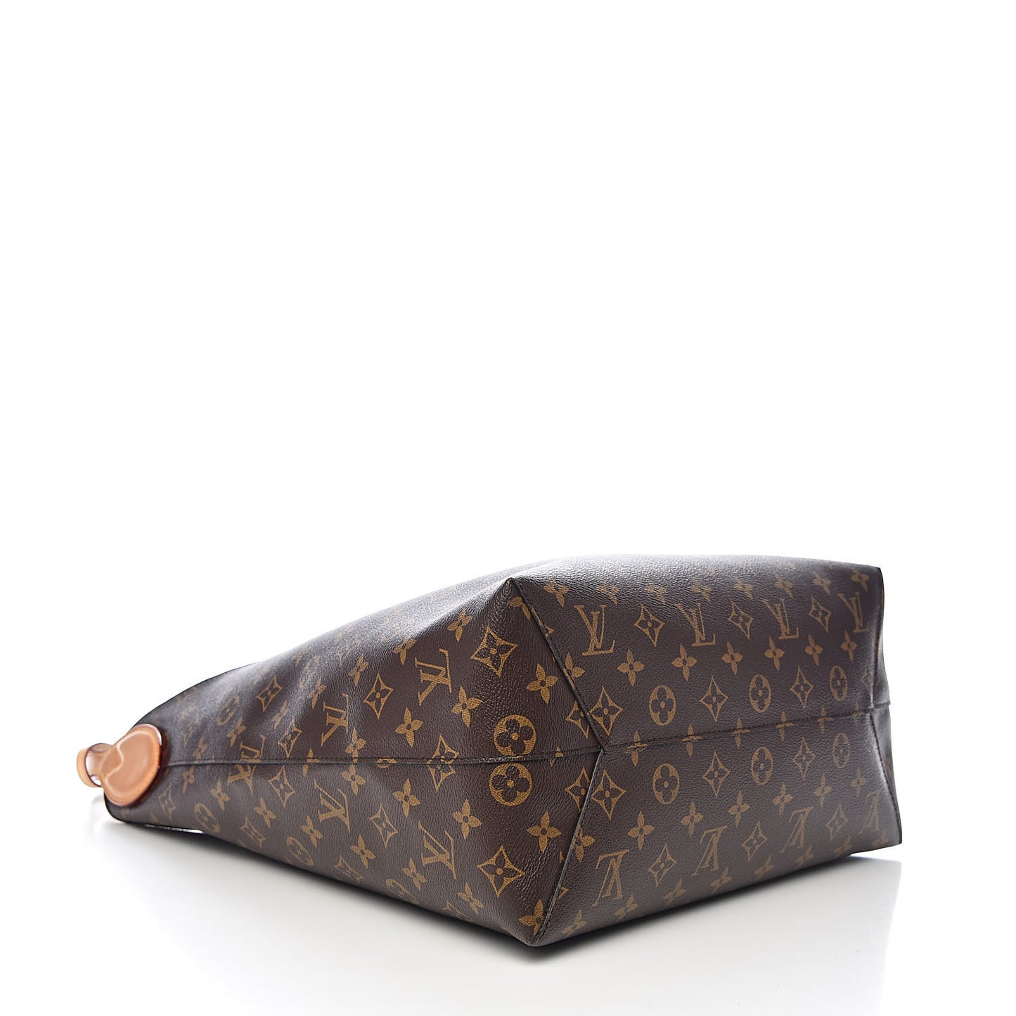 Monogram Flower Hobo Beige